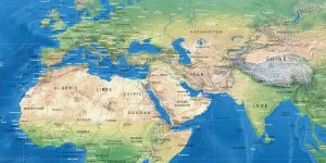 Carte du Monde Projection Winkel-Tripel