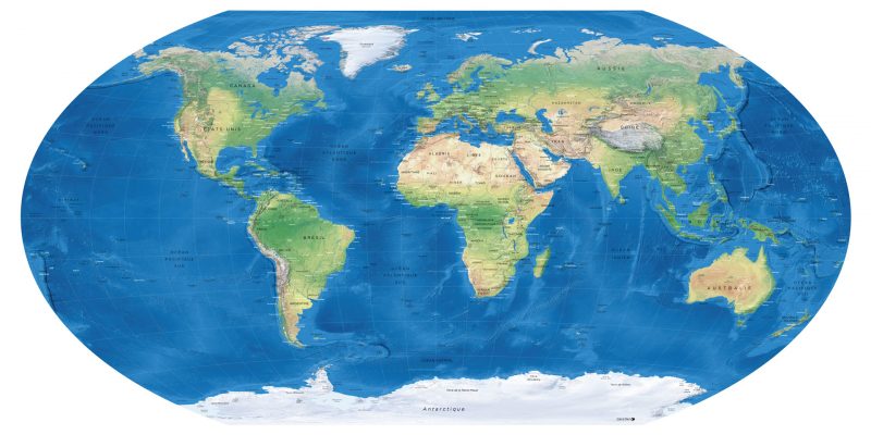 carte-topographique-monde