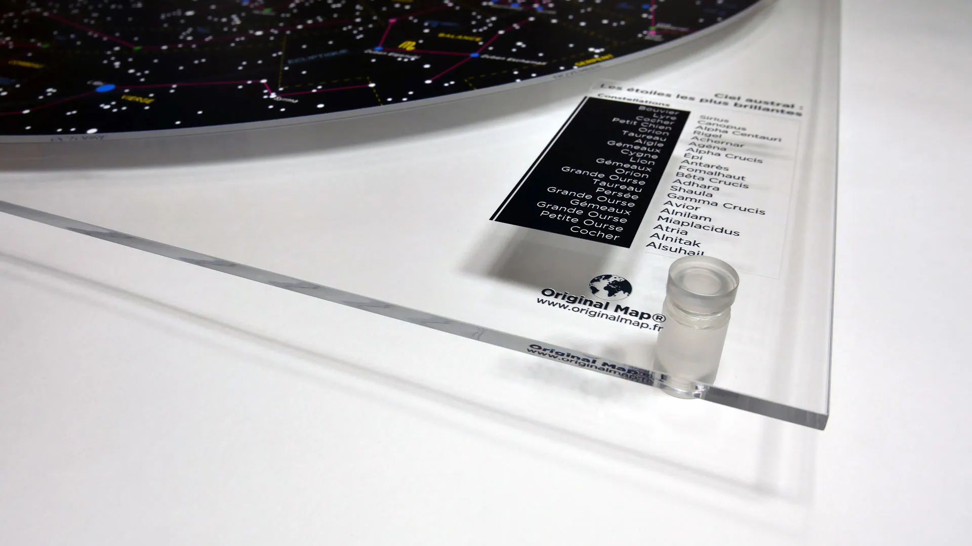 ORIGINAL MAP® - LE PLEXIGLAS® TRANSPARENT ORIGINAL MAP® - LE PLEXIGLAS® TRANSPARENT