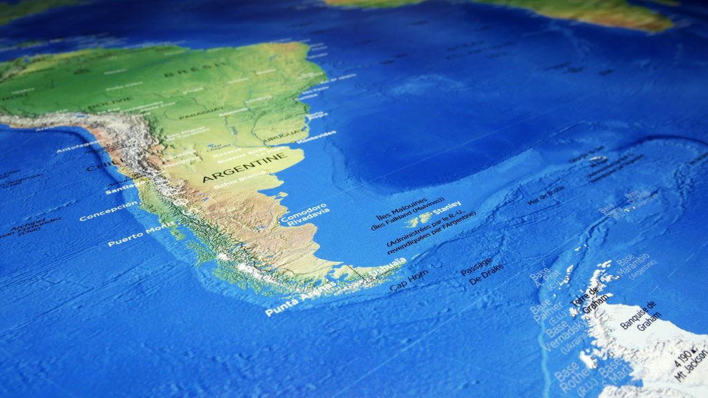 Mappemonde Plexiglas transparent Winkel-Tripel – Image 4