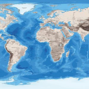 Mappemonde - Antarctique