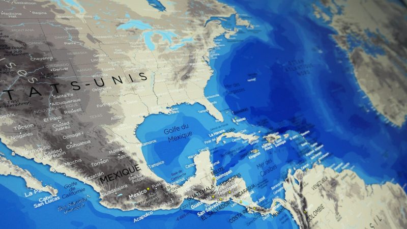Carte Monde - Antarctique - Plexiglas recto-verso – Image 5