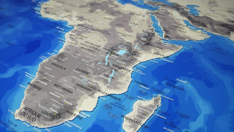 Carte Monde - Antarctique - Plexiglas recto-verso – Image 8