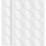 Pastilles autocollantes transparentes double face Pastilles autocollantes transparentes double face Image