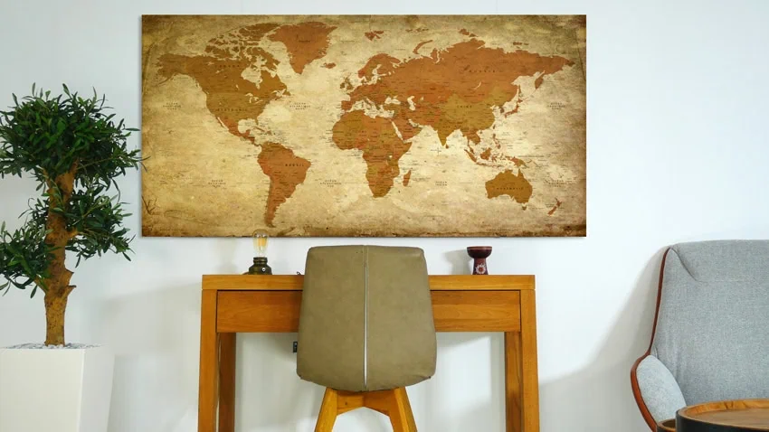 Mappemonde Vintage Mappemonde Vintage haute de gamme