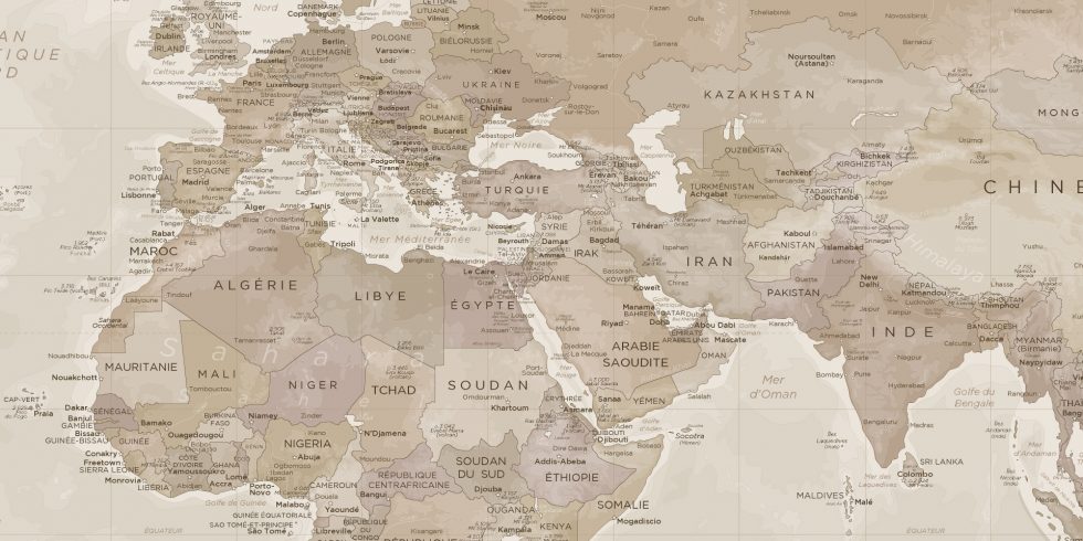 Carte Monde Personnalisée