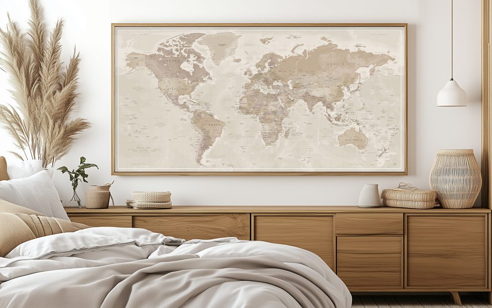 Carte Monde Personnalisée