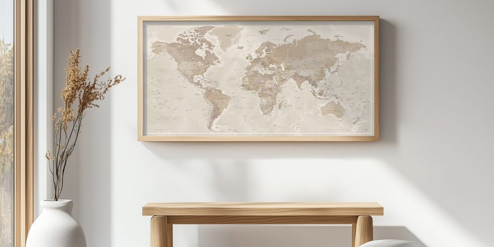 Carte Monde Personnalisée