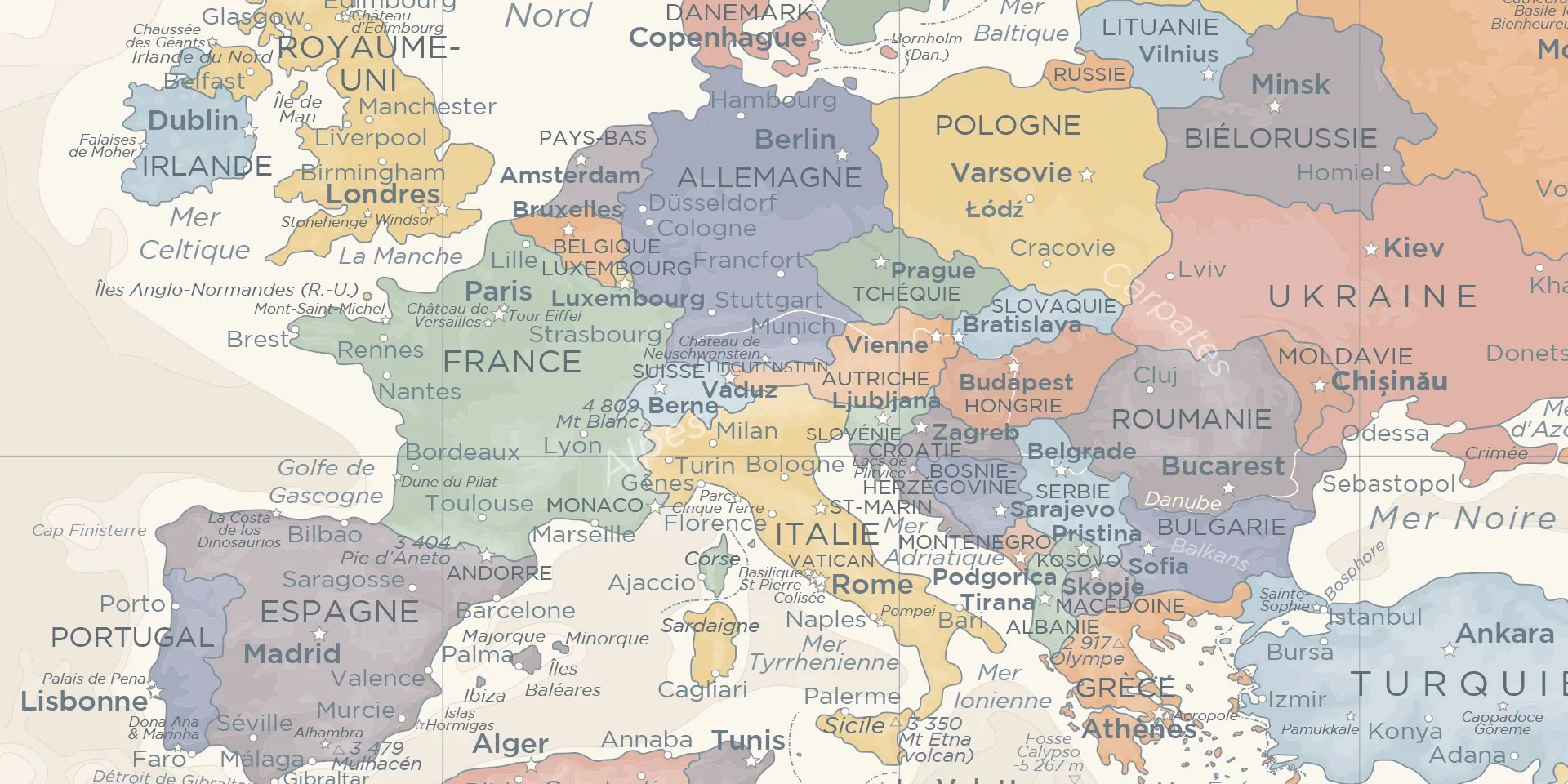 Map Personnalisée