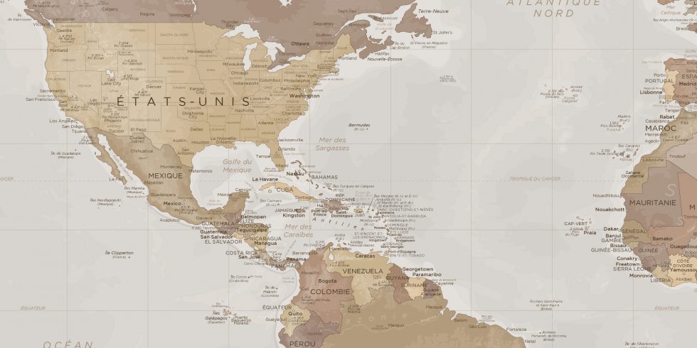 Mappemonde Personnalisée