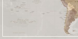 Mappemonde Personnalisée