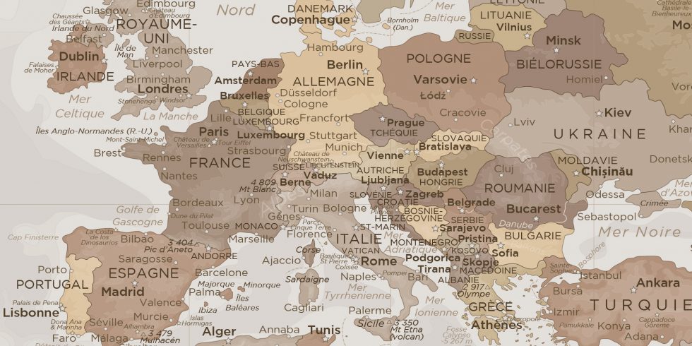 Mappemonde Personnalisée