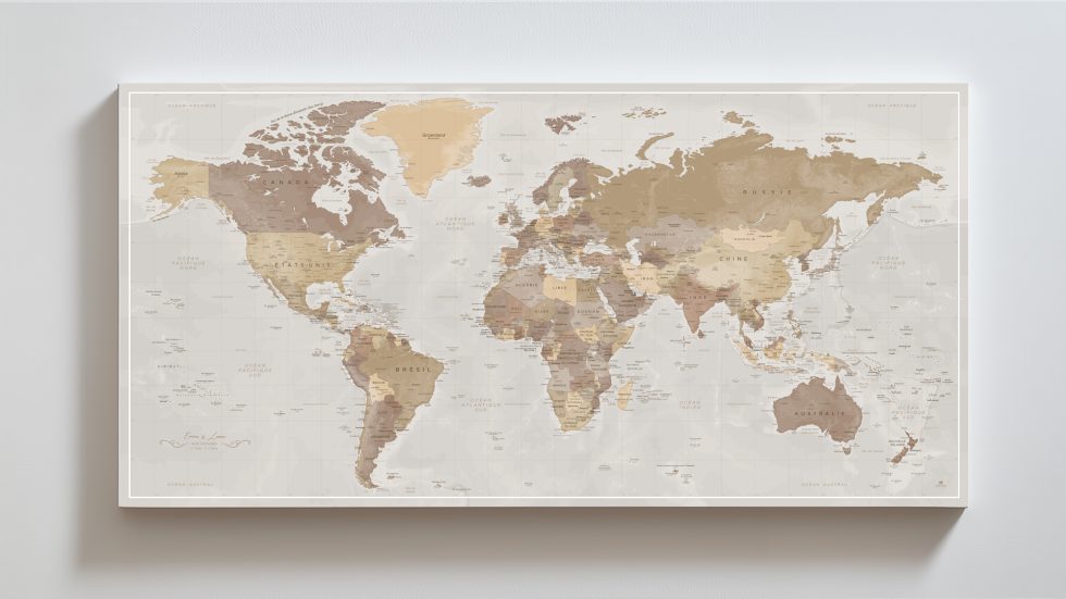 Mappemonde Personnalisée