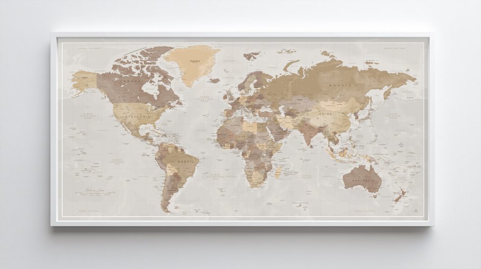 Mappemonde Personnalisée