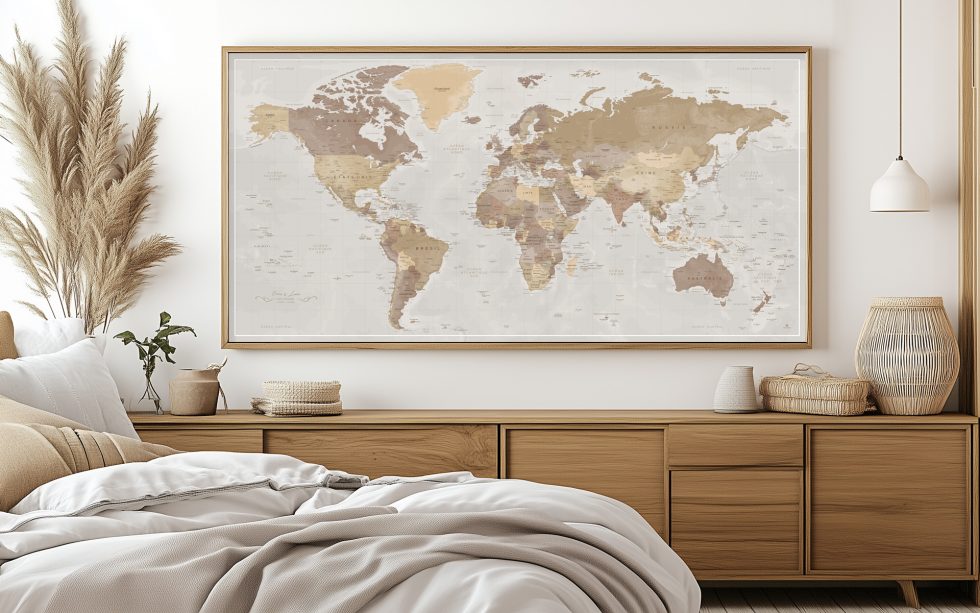 Mappemonde Personnalisée