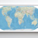 Planisphère Equal Earth Politique avec mers Planisphère Equal Earth Politique avec mers Image