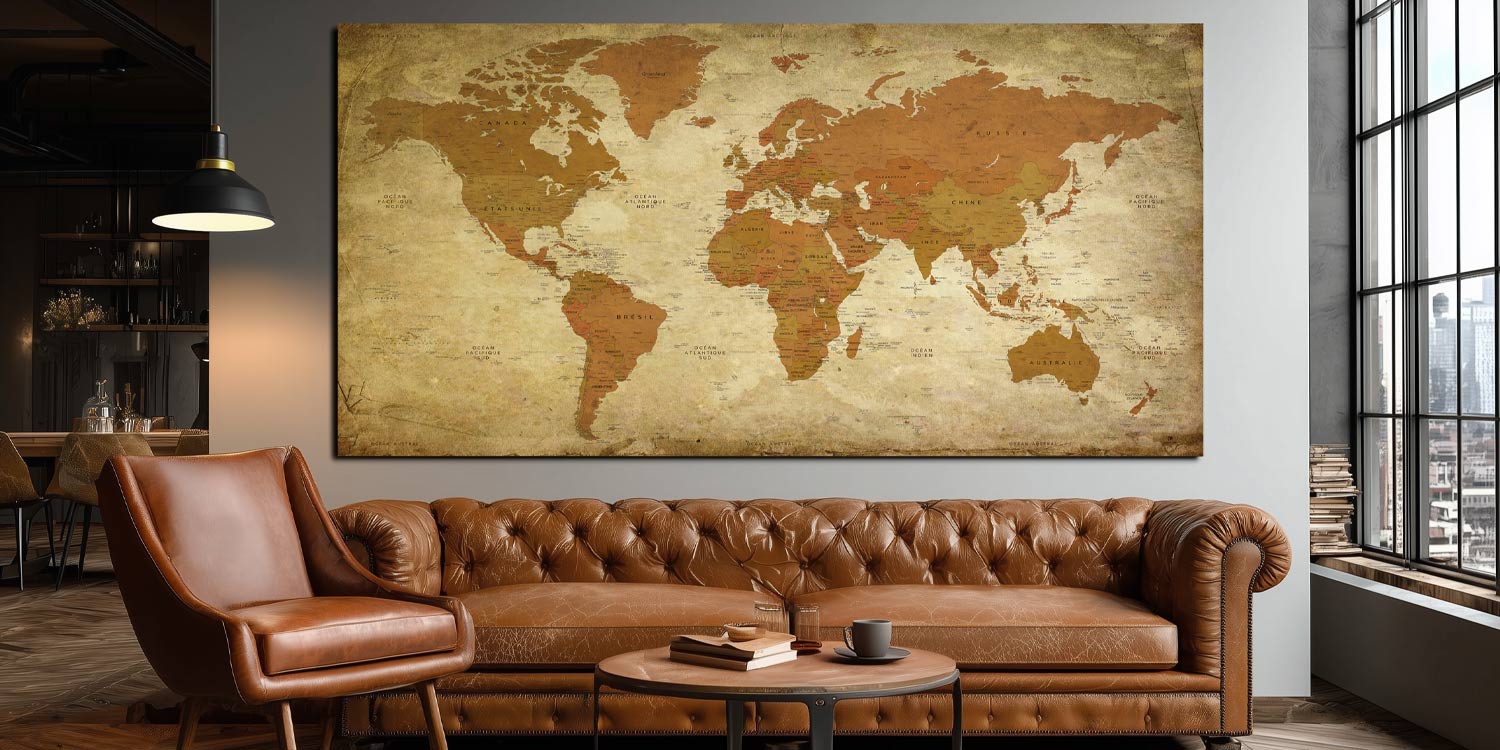 Mappemonde_Vintage