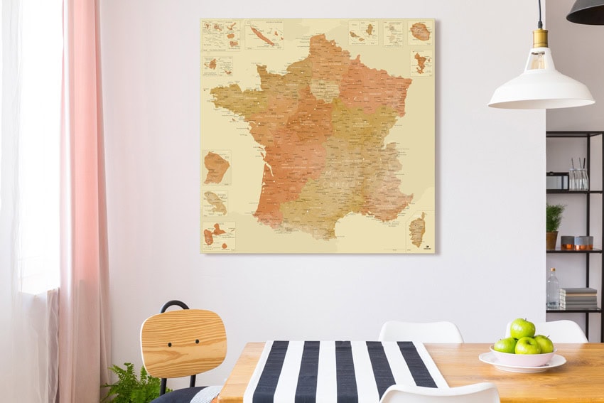 carte-des-departements-france Map France Persépolis