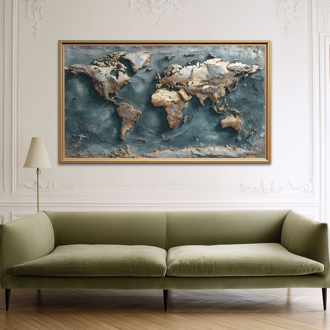 carte-monde-couleur-or