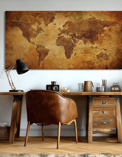 Carte monde Ancienne