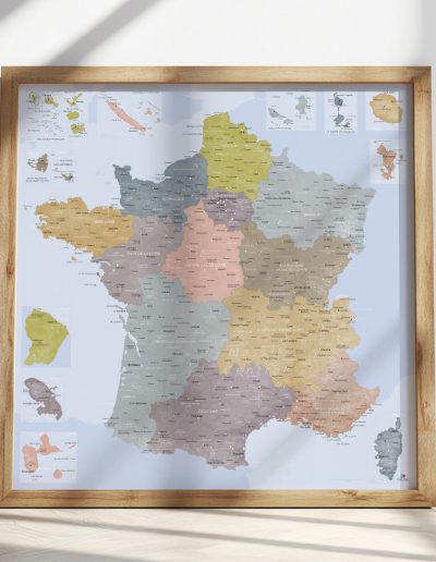 Carte de France - Angkor