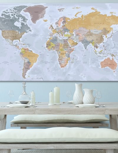 Carte du Monde – Angkor