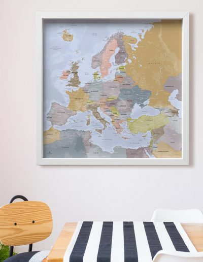 Carte Europe - Angkor