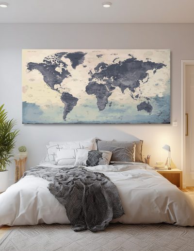 Carte Monde XXL - Naïca