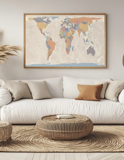 Mappemonde Gall-Peters