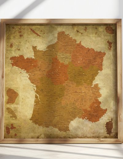 Map France - Pétra