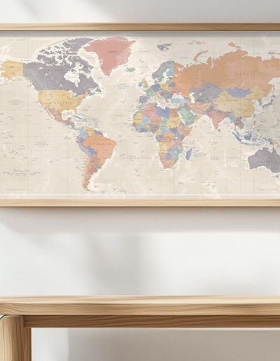 Mappemonde Personnaliser - Güell