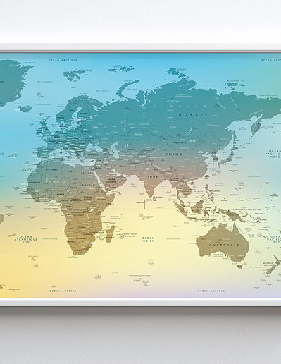 Planisphère à jour - Verdon