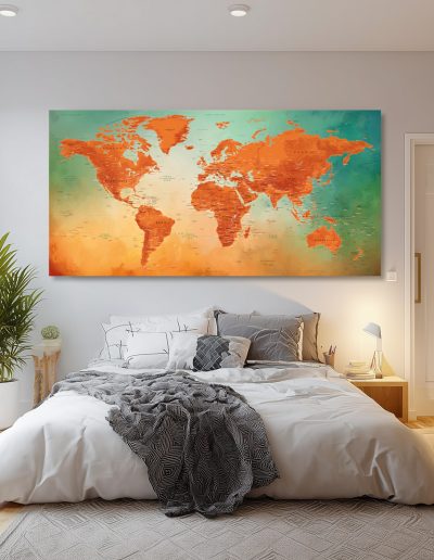 Planisphère Tableau - Vésuve