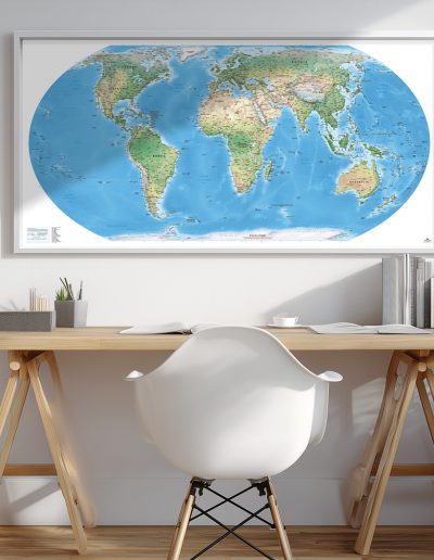 Projection – Equal Earth – Physique