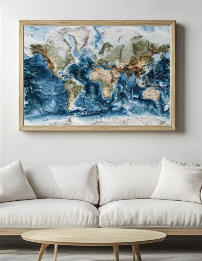 Topographique effet 3D