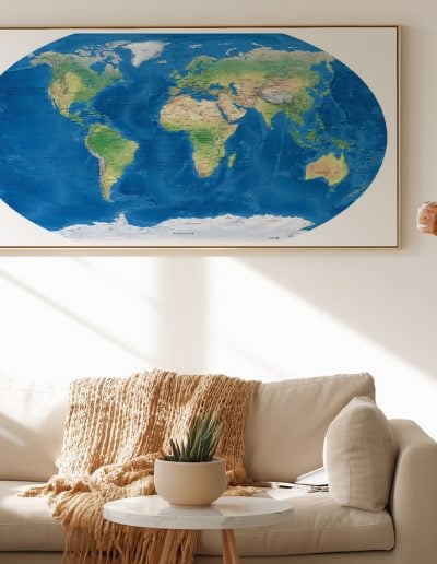 Carte topographique - Winkel-Tripel