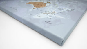 Carte-du-Monde-sur-Toile-Canvas-avec-Châssis-Bois