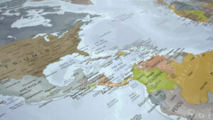 Planisphere-sur-Toile-Canvas